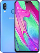 Best available price of Samsung Galaxy A40 in Slovakia